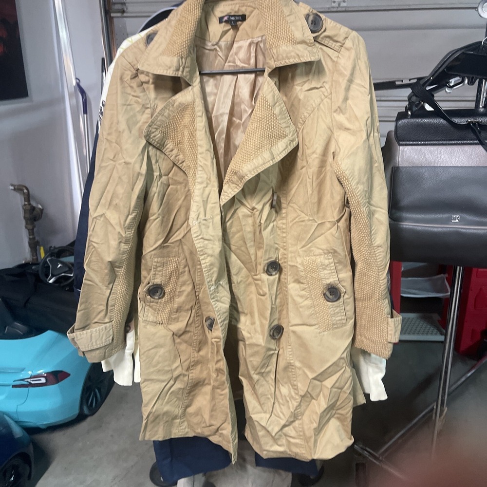 Sal Michel Trencoat Size L